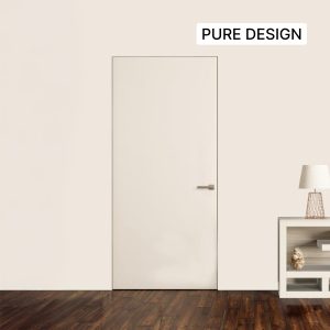 Système pour porte alignée 1 face invisible