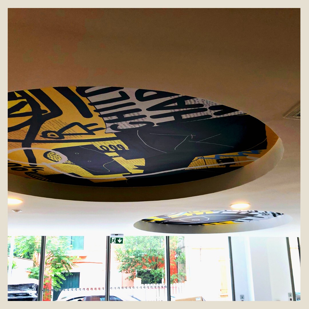Plafond sur-mesure en plaques de plâtre